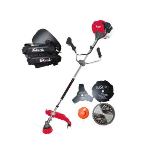 Бензокоса Tokachi TG-55T 3 ножі + 1 котушка в комплекті