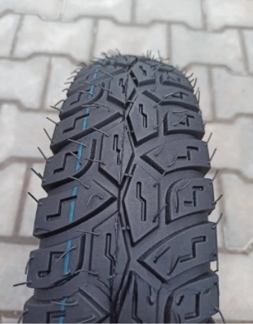 Шина 3.50-10 на скутер безкамерка шипована