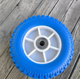 Колесо 260*85 безкамерка пінополіуретанове до тачки