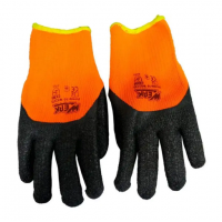 Рукавички утеплені з латексним покриттям WERK для захисту рук 