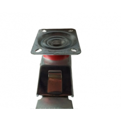 Колесо промислове поворотне з гальмом 160 мм на мобільні стенди