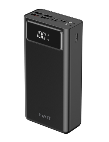 Повербанк 40000mAh HAVIT PB56 PD18W+QC3.0 Black 