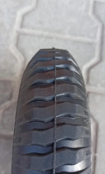 Колесо гусматік 2.50-4 до тачки лите під вісь 17 мм