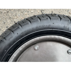 Колесо в зборі 3.50-10 на будівельну тачку причеп