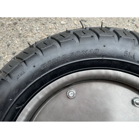 Колесо в зборі 3.50-10 на будівельну тачку причеп