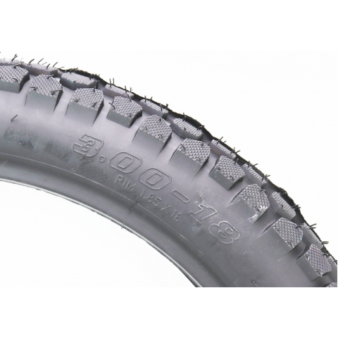 Покришка з камерою 3.00-18 для мотоцикла Минск шипована