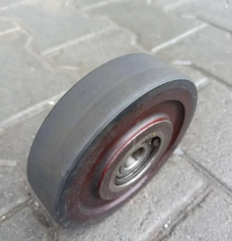 Колесо в зборі 140 мм на Візок тачку Гусматік