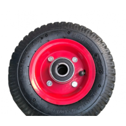 Колесо 2.50-4 в зборі на візок Пневматичне 200 мм під вісь 20 мм