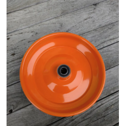 Диск 4.00-8 до садової тачки під вісь 16 мм Суцільний