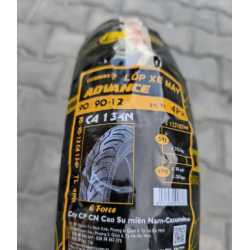 Покришка 90.90-12 безкамерна на скутер Casumina В'єтнам