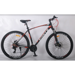 Спортивний Велосипед 27,5 Forte Titan МТВ 17" чорно-оранжевий