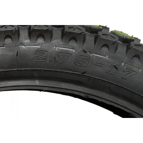 Покришка 2.75-17 з камерою PF 335 Тайвань шипована до мотоцикла