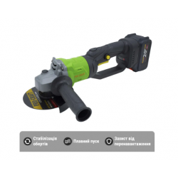 Акумуляторна болгарка Procraft PWA125 з 1 акб 4Аг та ЗП