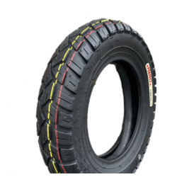 Шина на скутер 3.50-10 з камерою Тайвань шипована SC-TYRE-124
