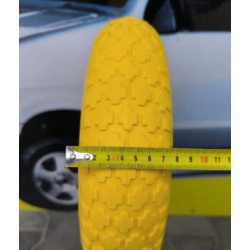 Колесо в зборі 3.50-8 до тачки з Пінополіуретану ВС Польща під вісь 20 мм