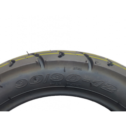 Покришка 90.90-12 безкамерка на скутер Траса OCST