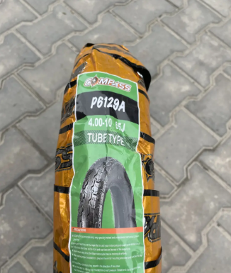 Шина з камерою 4.00-10 до будівельної тачки 6 PR 290 кг