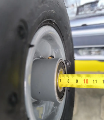 Колесо до возика 3.00-4 (260*85) під вісь 20 мм Пневматичне ВС Польща