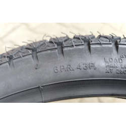 Шина 2.50-17 з камерою SС-TYRE трасова на мопед Дельта Альфа