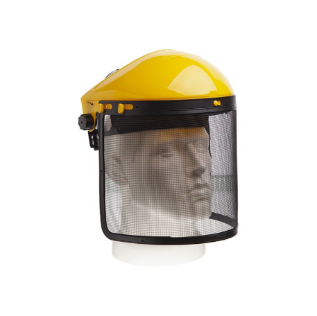 Захисна Маска на обличчя із сітки для косіння трави