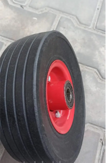 Колесо на візок 3.00-4 (220/60) суцільне гусматік 204-ий підшипник 