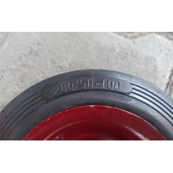 Колесо на візок 200 мм під вісь 12 мм гусматік