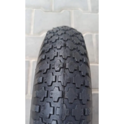 Резина 3.50-8  з камерою до садової та будвельної тачки 