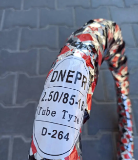 Шина DNEPR 2.50/85-16 з камерою D-264 до мотоцикла Карпати