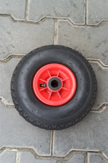 Колесо для тачки 3.00-4 під вісь 20 мм пневматичне