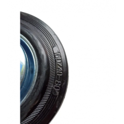 Колесо поворотне без гальма 160 мм на мобільні стенди