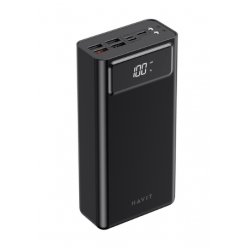 Повербанк 40000mAh HAVIT PB56 PD18W+QC3.0 Black 