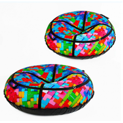 Надувні Санки -Тюбінг "Абстракція" розмір 1.2м