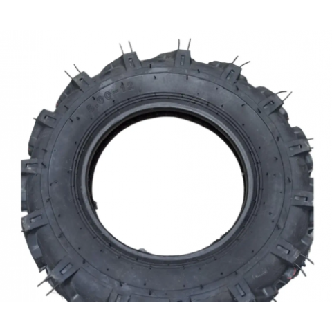 Покришка на мотоблок 5.00-12 з камерою 10 PR фірми Hiquality ялинка