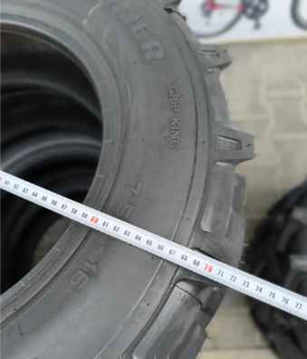 Покришка 7.50-16 на мотоблок/мінітрактор FARMER Германия Наварка Ялинка