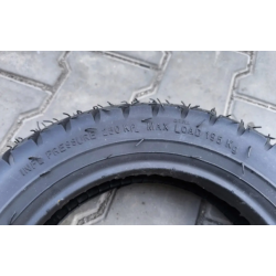 Покришка з камерою 3.50-10 (90/90-10) на скутер Хонда Вайпер Шипована