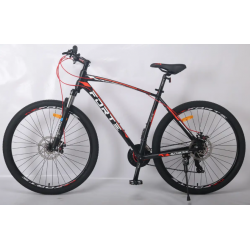 Спортивний Велосипед 27,5 Forte Titan МТВ 17" чорно-оранжевий