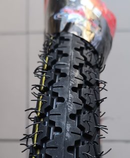 Резина 2.50-17 з камерою Тайвань 6 PR SС-TYRE на мотоцикл 