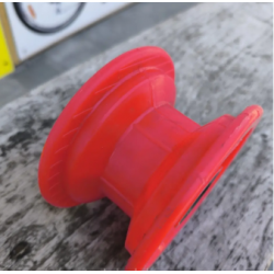 Диск на тачку для шин 3.00-4 (3.50-4) пластиковий під вісь 20 мм 