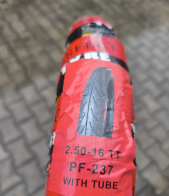 Покришка з камерою 2.50-16 Taiwan PF-234 6 PR до мотоцикла Карпати