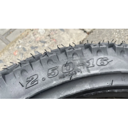 Шина з камерою 2.50-16 Taiwan PF-235 6 PR для мотоцикла Карпати