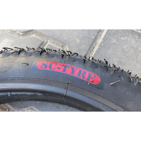 Шина з камерою 2.75-17 трасова 6 PR для мотоцикла Альфа Дельта