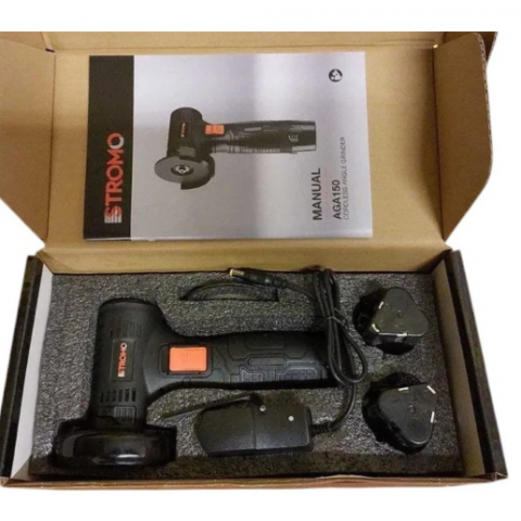 Акумуляторна міні болгарка Stromo AGA-150 + 2АКБ і ЗП