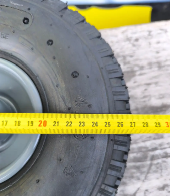 Колесо до тачки 4.00-4 під вісь 20 мм 6 PR ВС Польща