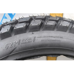 Покришка з камерою 3.50-18 UB-083 напівшип для мотоцикла