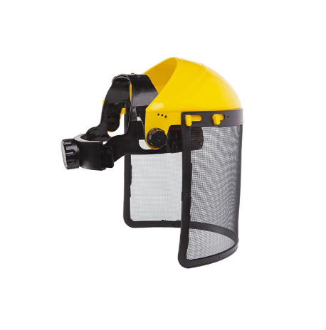 Захисна Маска на обличчя із сітки для косіння трави