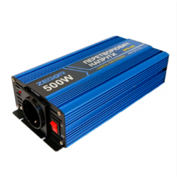 Інвертор перетворювач напруги ZEGOR DPR-500 (500W, 12/220V, чиста синусоїда)