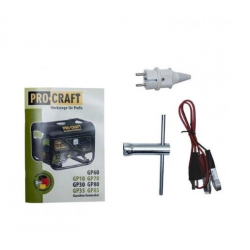 Генератор бензиновий 2.5 кВт Procraft GP30 + масло Procraft моторне 4Т