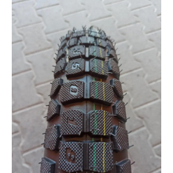 Шина на мотоцикл Иж 3.50-18 з камерою Тайвань шипована