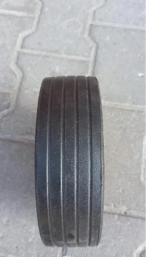 Колесо на візок 3.00-4 (220/60) суцільне гусматік 204-ий підшипник 