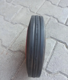 Колесо на візок 200 мм під вісь 12 мм гусматік